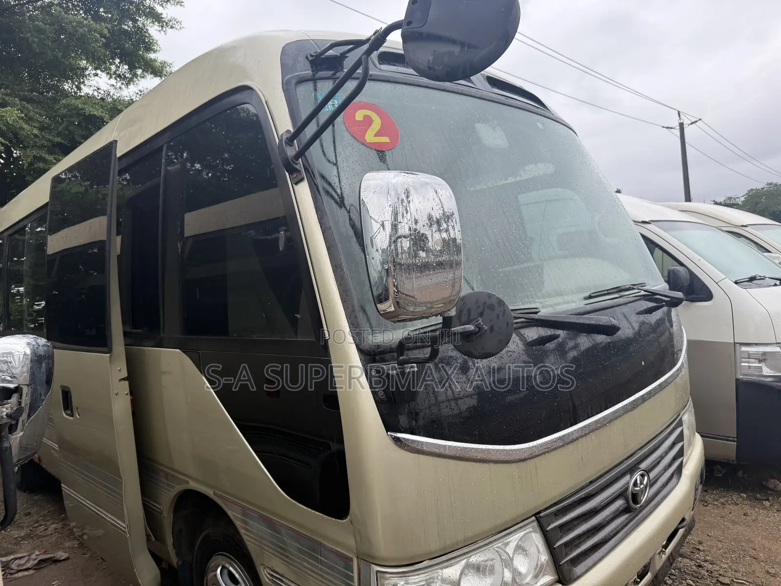 Toyota Coaster 2018 Gold