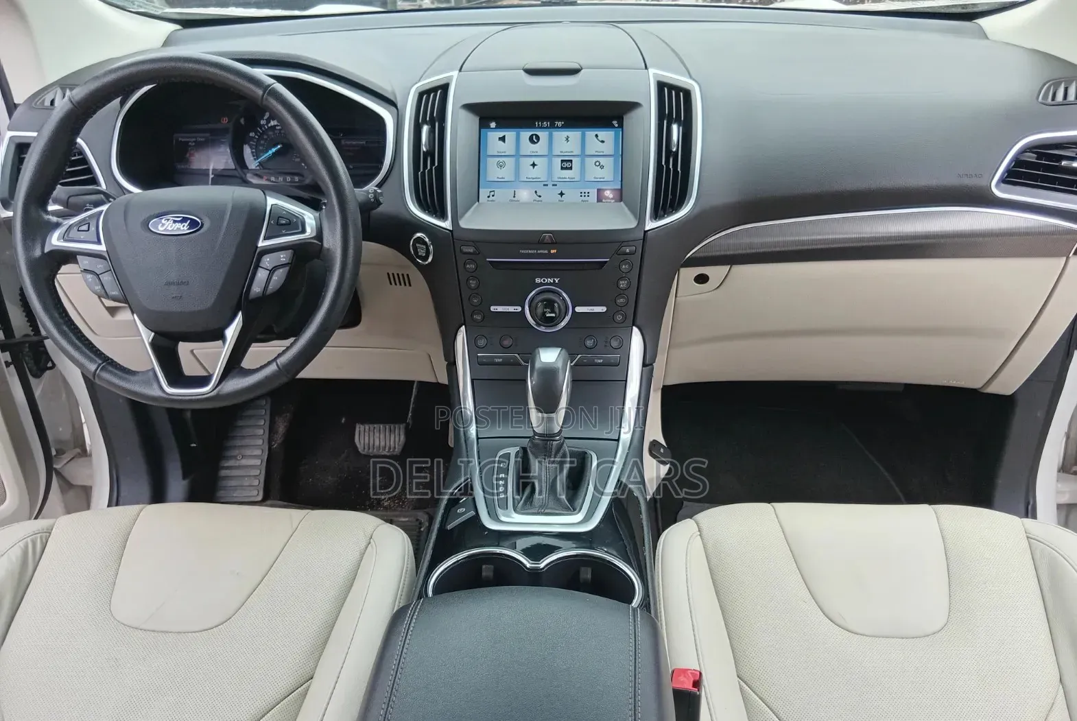 Ford Edge Titanium AWD 2018 White