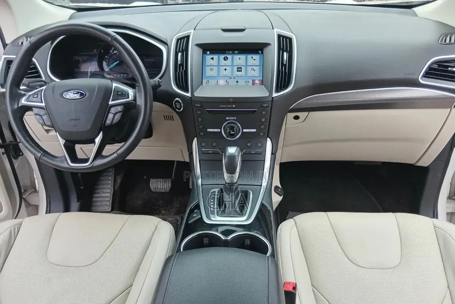 Ford Edge Titanium AWD 2018 White