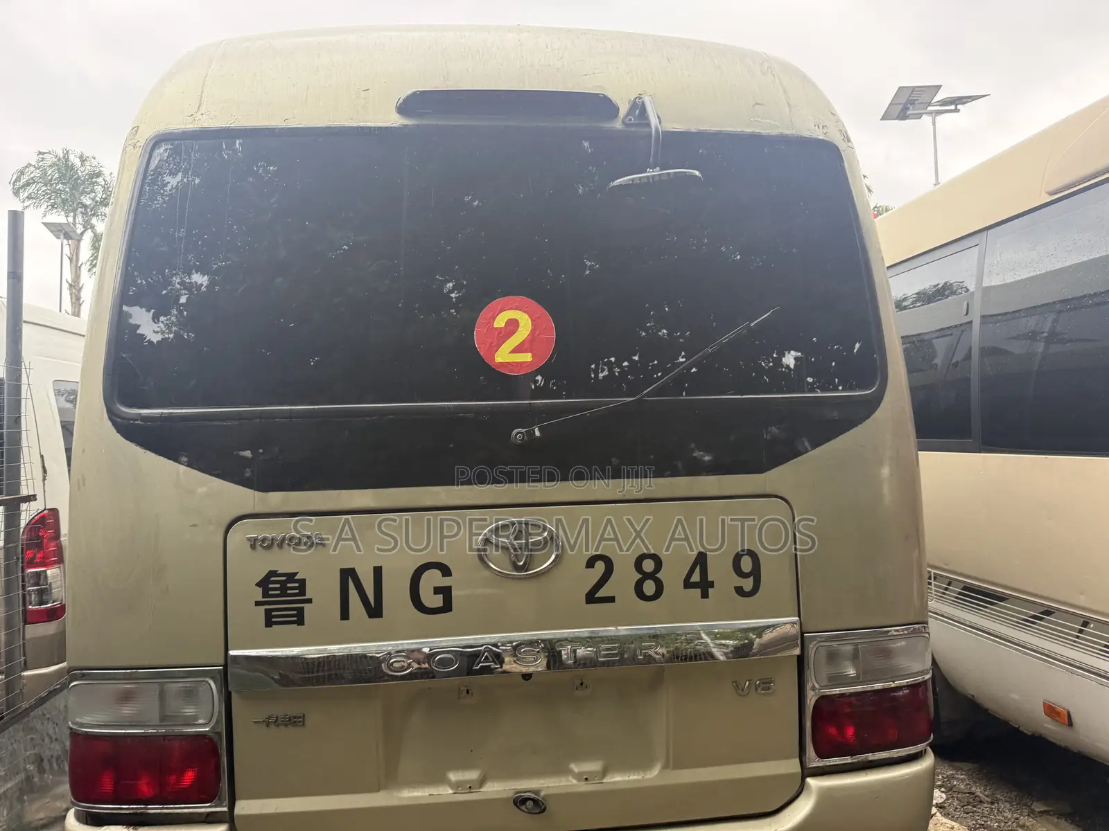 Toyota Coaster 2018 Gold