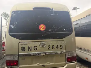 Toyota Coaster 2018 Gold