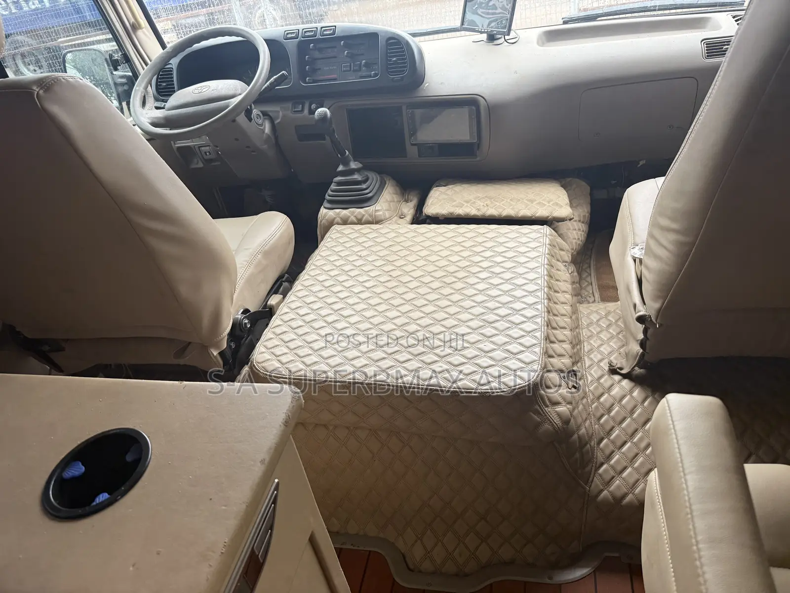Toyota Coaster 2018 Gold