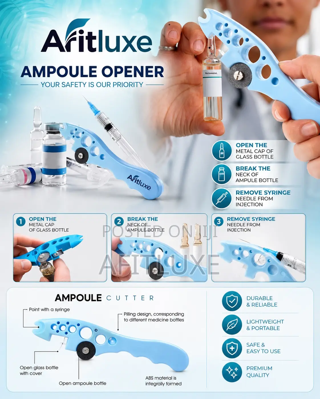 Ampoule/Vial Openers