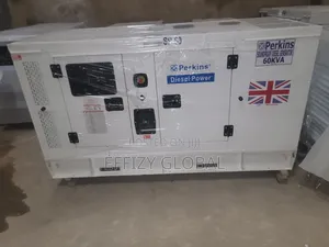 60kva Perkins England Soundproof Diesel Generator 100% Pure Copper