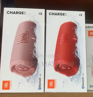 JBL Charge 5 Portable Bluetooth Speaker With Ip67 Waterproof | Black