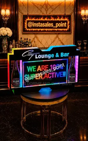 2 Bottles Customized Digital Display Board/Dorime Board/ Ballers Alert