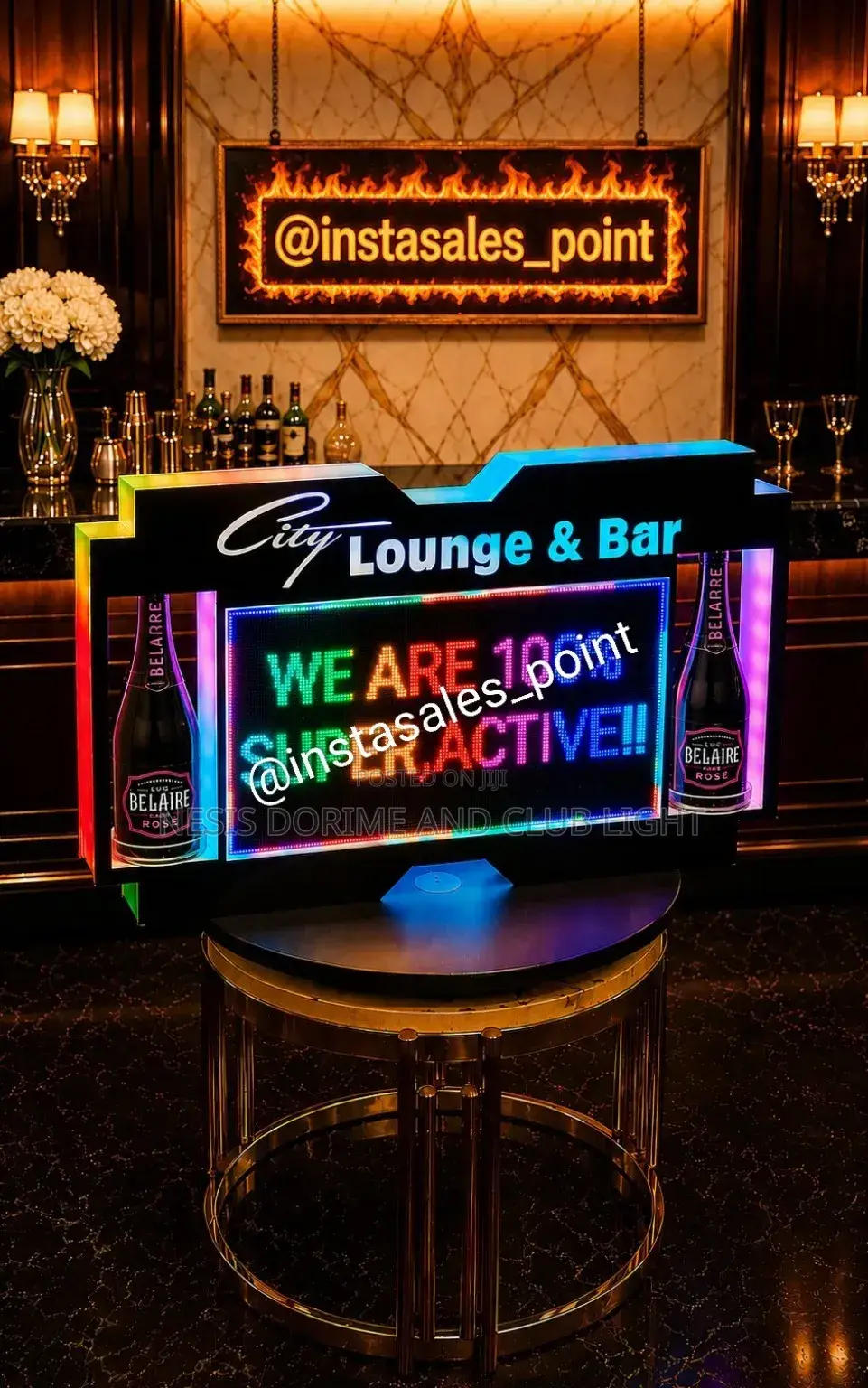 2 Bottles Customized Digital Display Board/Dorime Board/ Ballers Alert