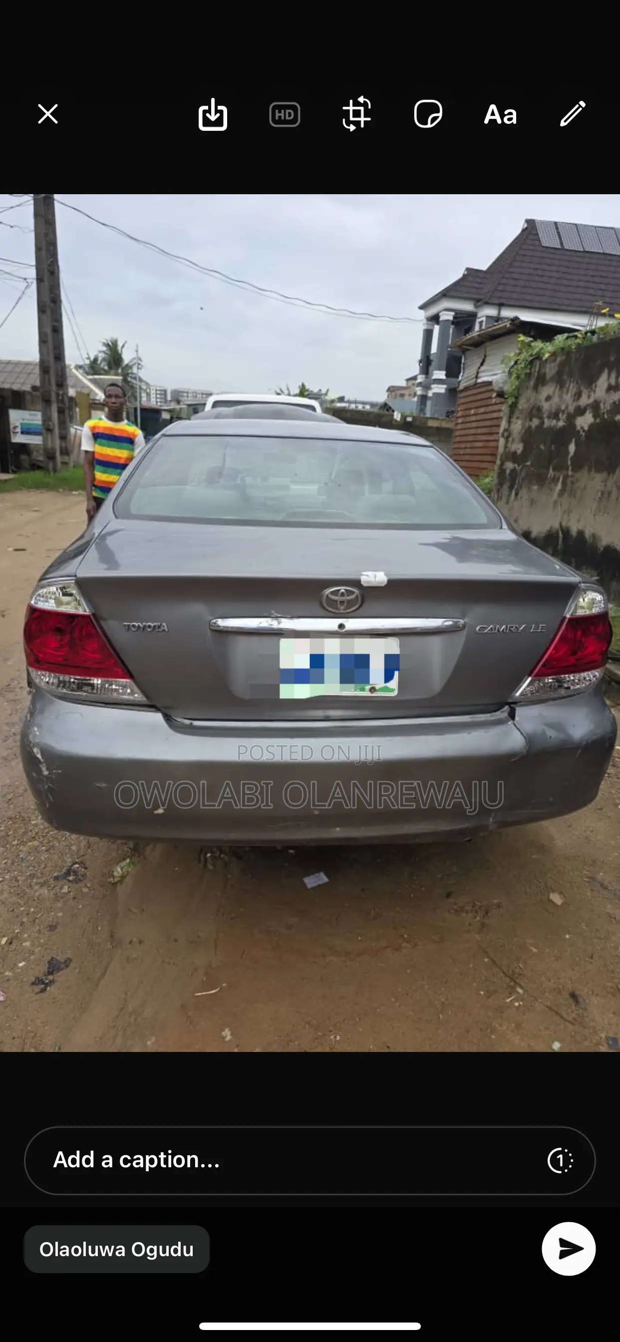 Toyota Camry 2006 Gray
