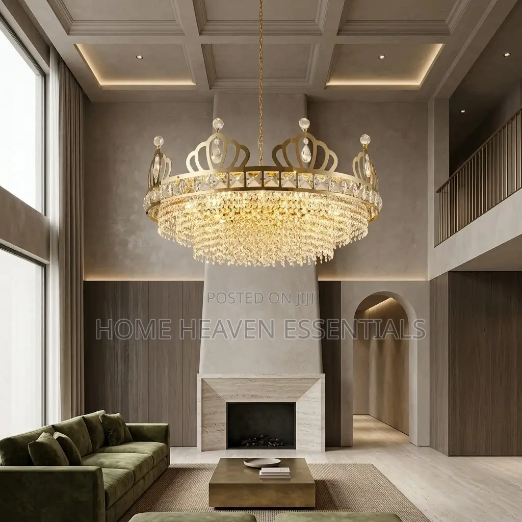 Luxury Living Room Crystal Chandelier Light