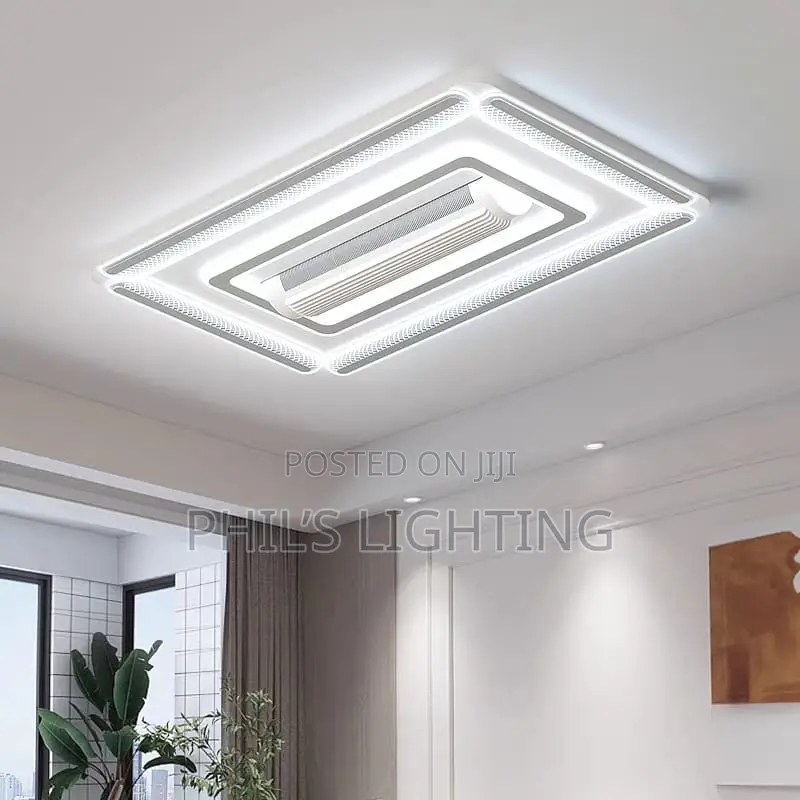 DurableBladeless Fan Light Living Room Ceiling Light