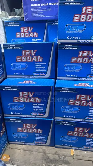 280AH 12v LGP Solar Lithium Battery