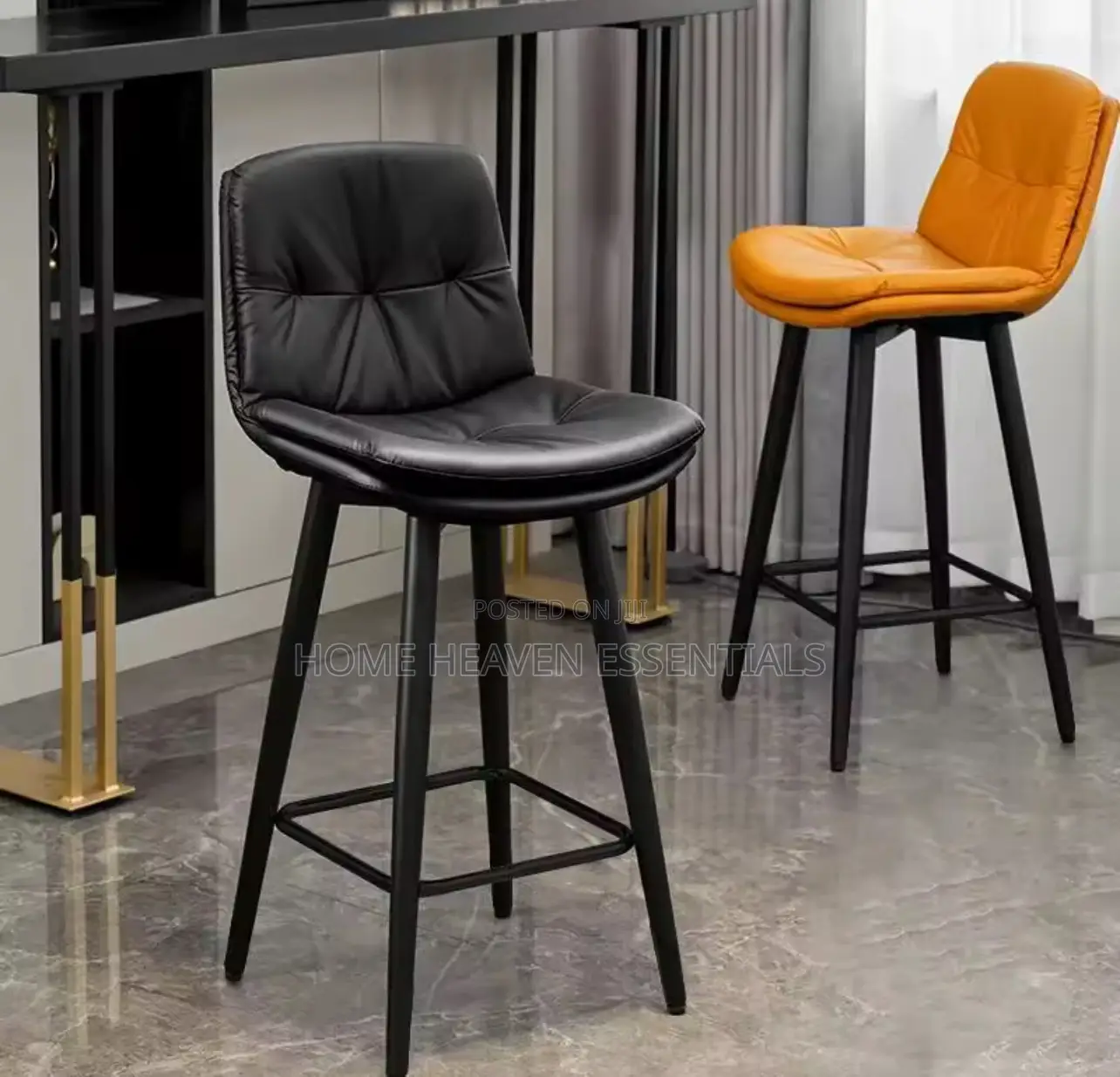 Modern Luxury High Bar Stool