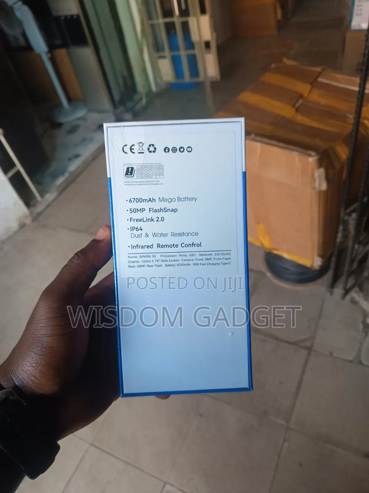 New Tecno Spark 50 128 GB