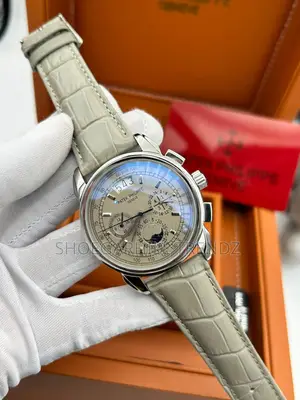 Leather Men's Automatic Wristwatch | Scratch-Resistant
