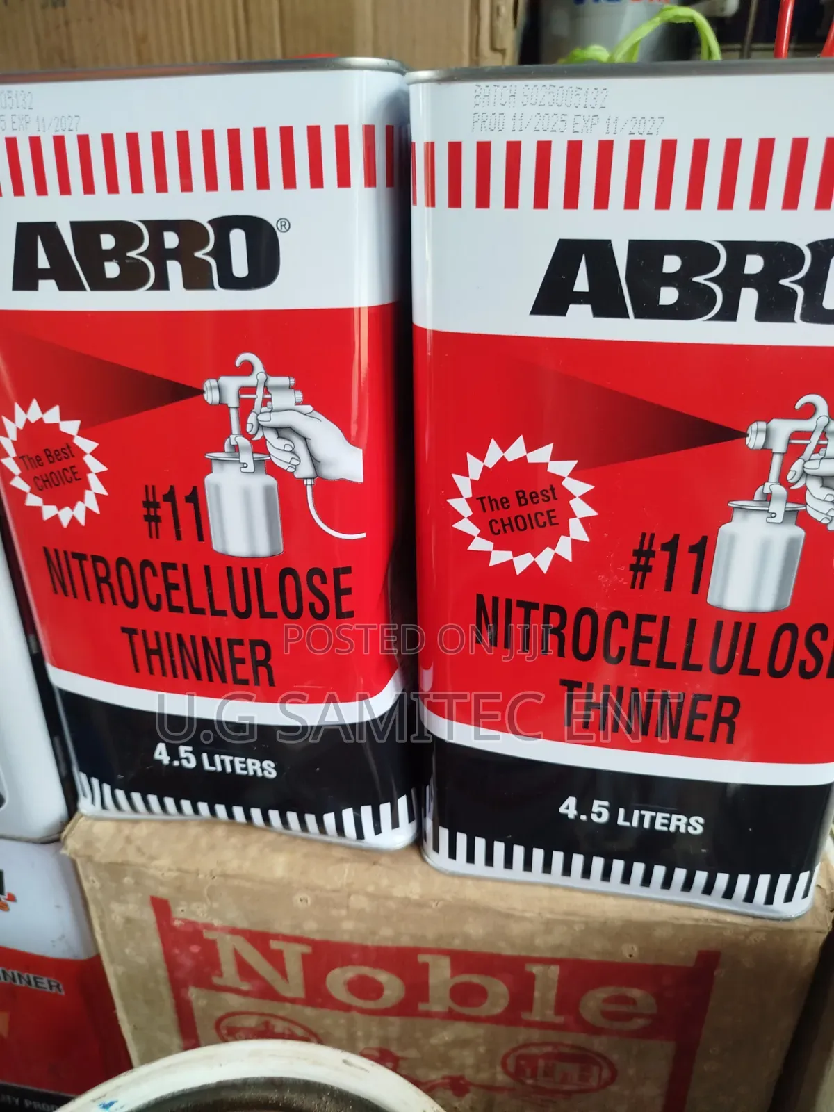 Abro Thinner 4.5 Liters