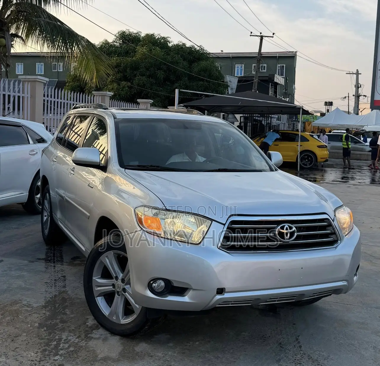 Toyota Highlander V6 2009 Silver