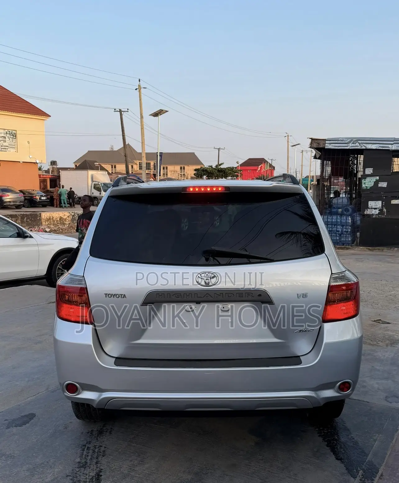 Toyota Highlander V6 2009 Silver