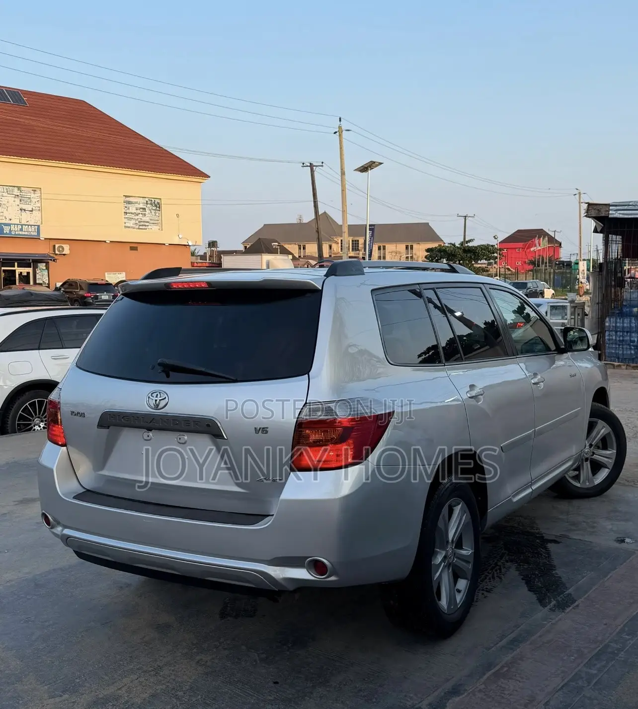 Toyota Highlander V6 2009 Silver