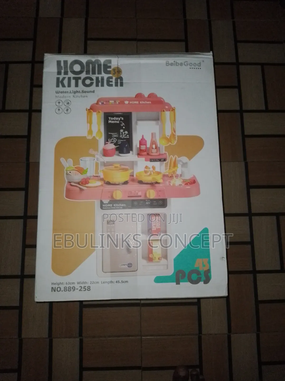 Kids Play Kitchen Set
