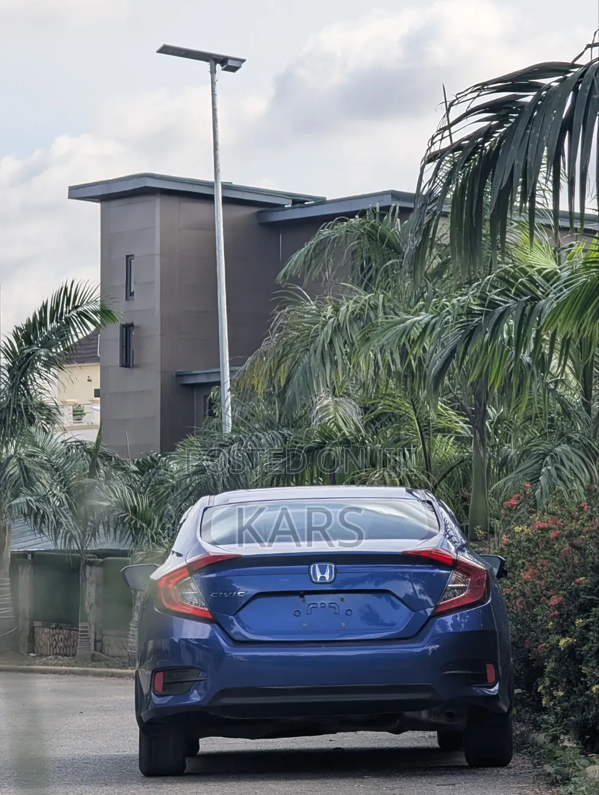 Honda Civic 2016 Blue