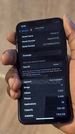 Apple iPhone X 256 GB Black
