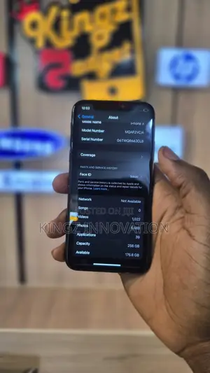 Apple iPhone X 256 GB Black