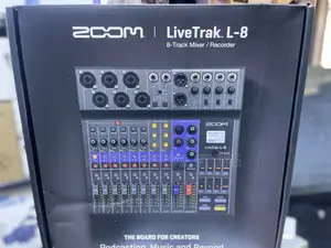 Zoom LiveTrak L-8 Portable 8-Channel Digital Mixer