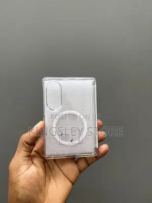 Samsung Galaxy Z Fold8 Transparent Magnetic Phone Case With HingeCover