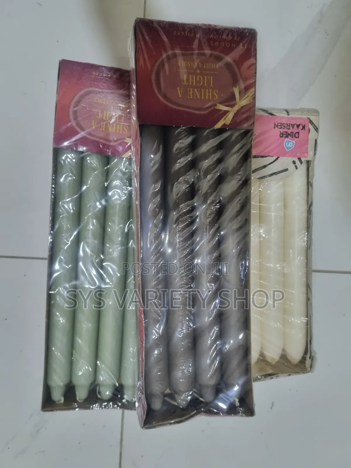 29cm Long Dinner Candles