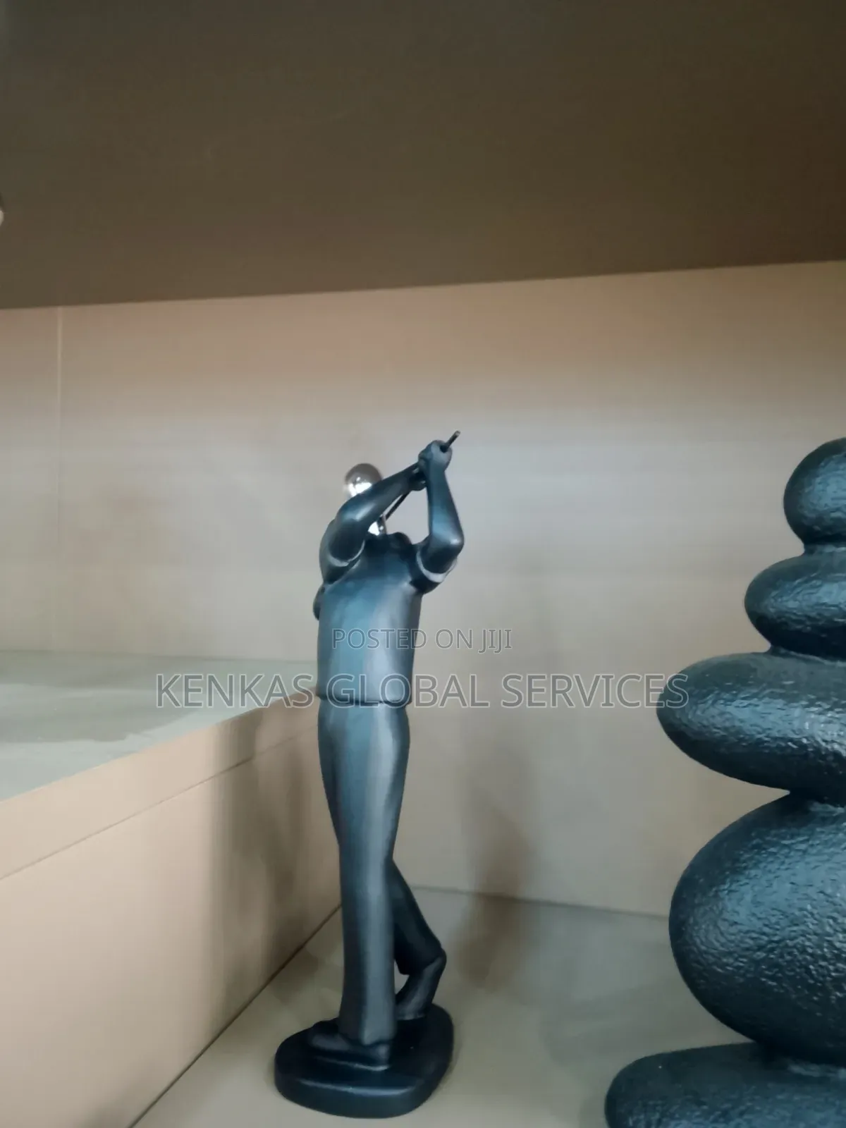 Golfer Sculpture