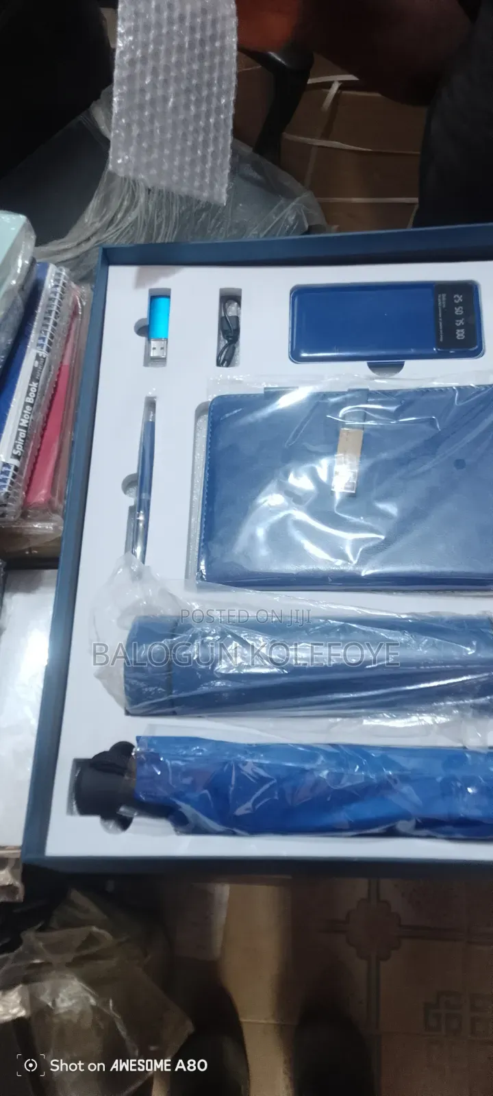 Customized Dairy and Note Pad With Pen, Flash, Temp. Flask e.t.c