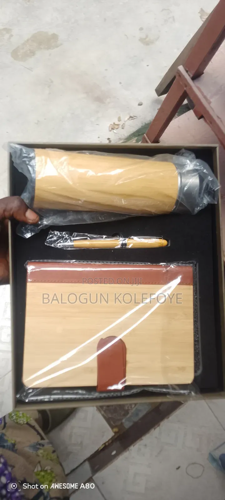 Customized Dairy and Note Pad With Pen, Flash, Temp. Flask e.t.c