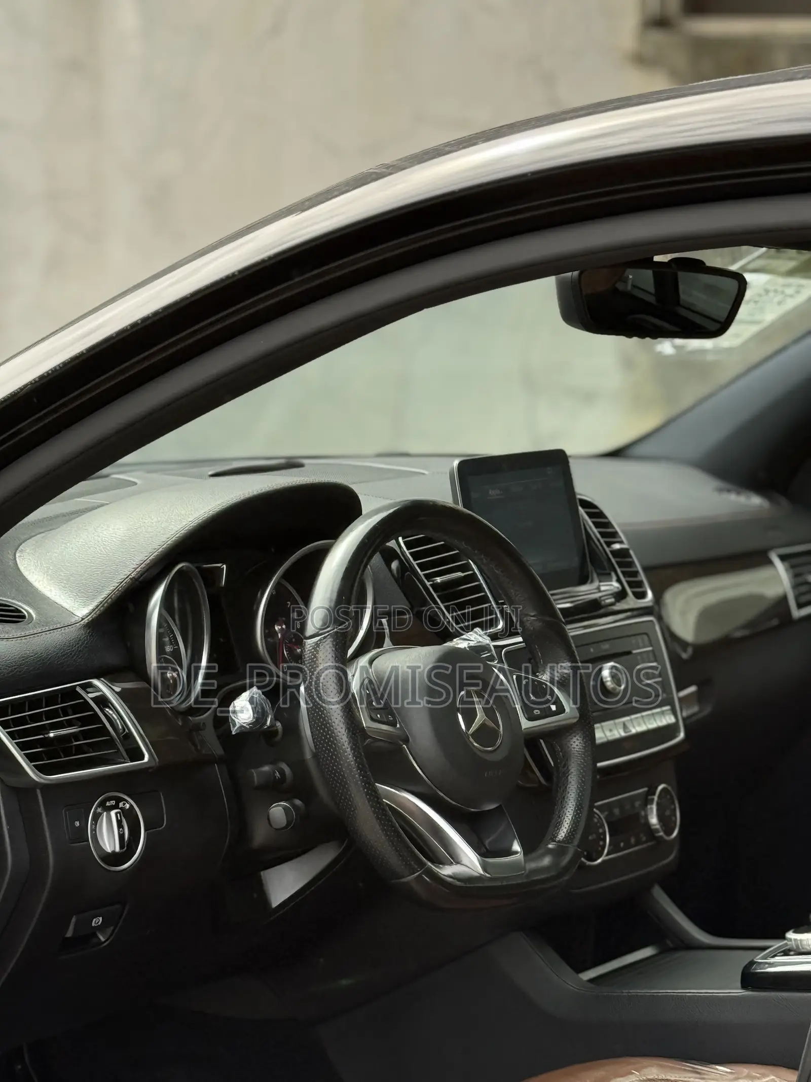 Mercedes-Benz GLE-Class 2017 Black