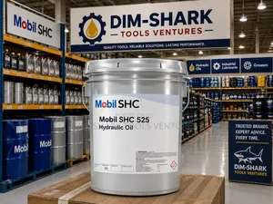 20-Liter Pail of Mobil SHC 525 Hydraulic Oil