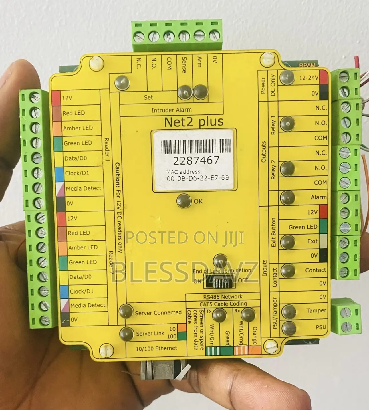 Paxton Access Control Net2 Plus-2 Doors Controller