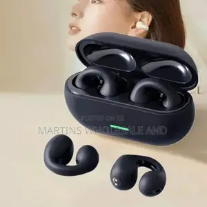 Timack T75 Wireless Earbuds Feature a Matte Black Ear-Clip Design