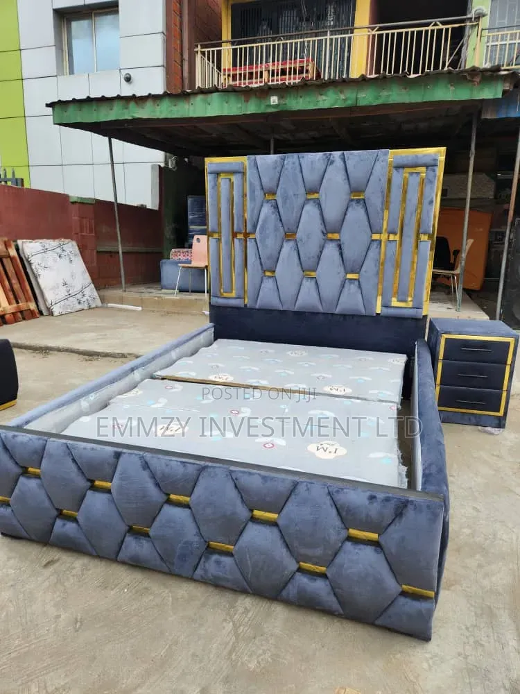 41⁄2by6 Padded Bedframe Available