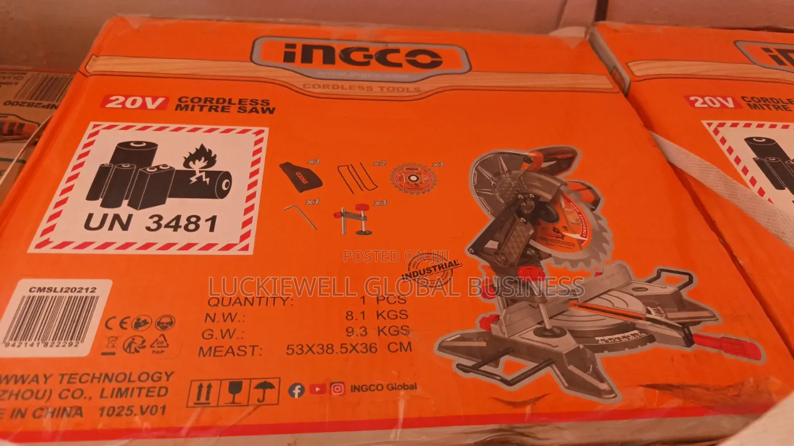 Cordless Mitre Saw 20v