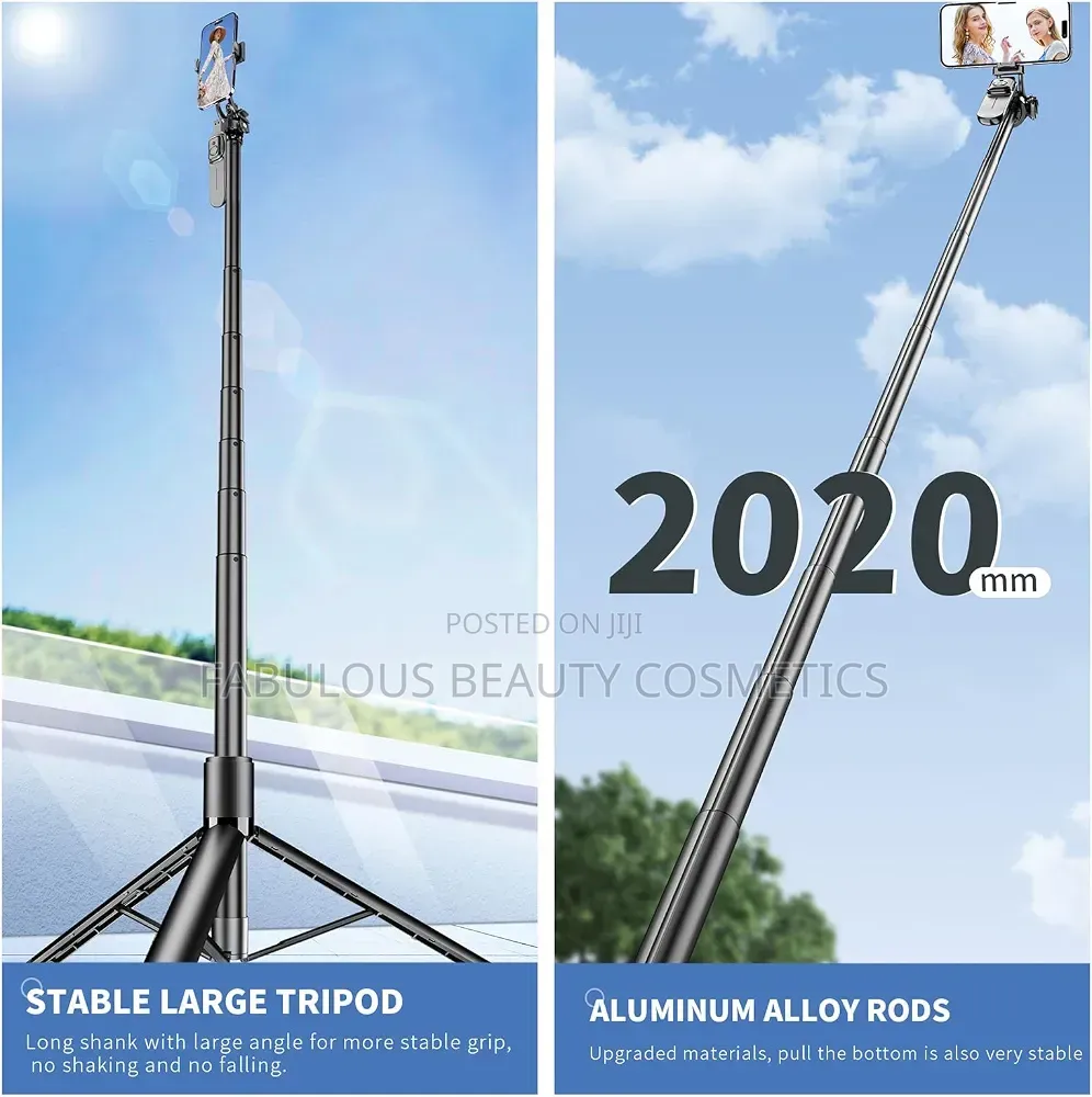 C08 Selfie Stick Tripod With Bluetooth Remote Control