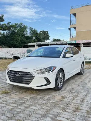 Hyundai Elantra Limited Sedan FWD (1.8L 4cyl 6A) 2016 White