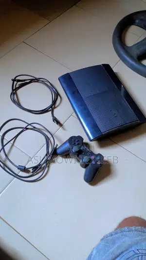 PS 3 Slim With 10 Games One Pad