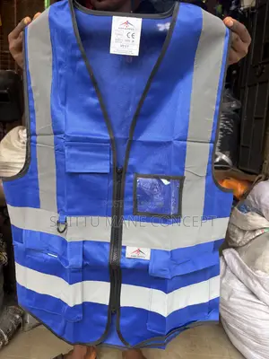 Zipped & Pocket Safety Reflective Vest / Jacket