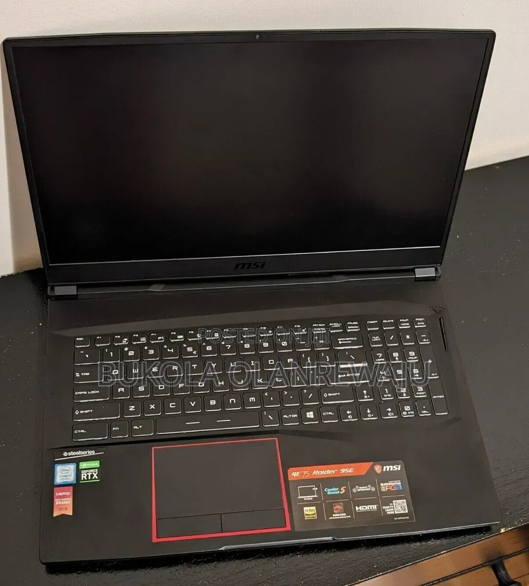 Laptop MSI GE75 Raider 10SE 32GB Intel Core i7 HDD+SSD 1.5T