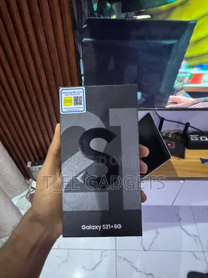 New Samsung Galaxy S21+ 5G 128 GB Black