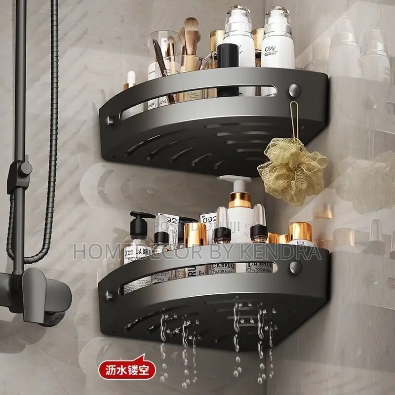 Thickened Bathroom Wall Mounted Storage Rack