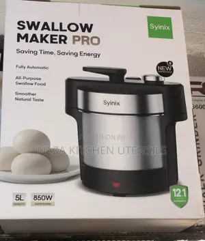 Syinix Cooking and Pounding Swallow Naker