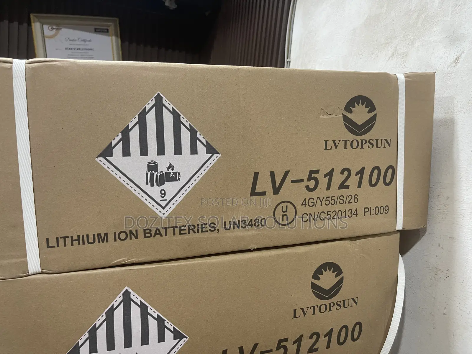 Flat Lvtopsun 5kw/48v Lithium Battery
