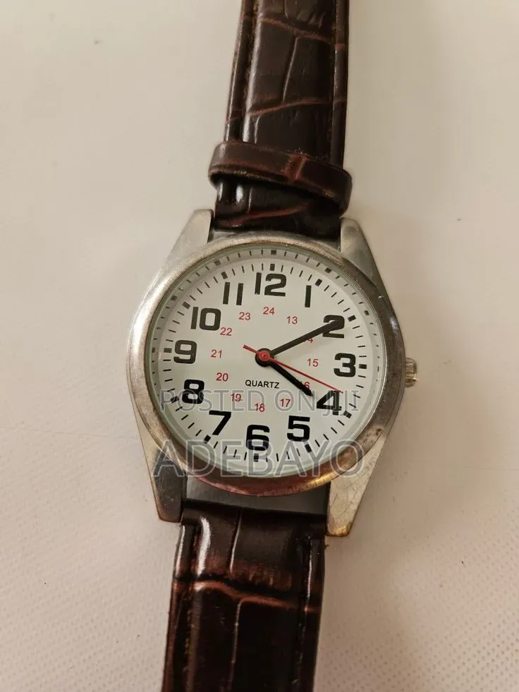 Wrist Watch Leather Bracelet