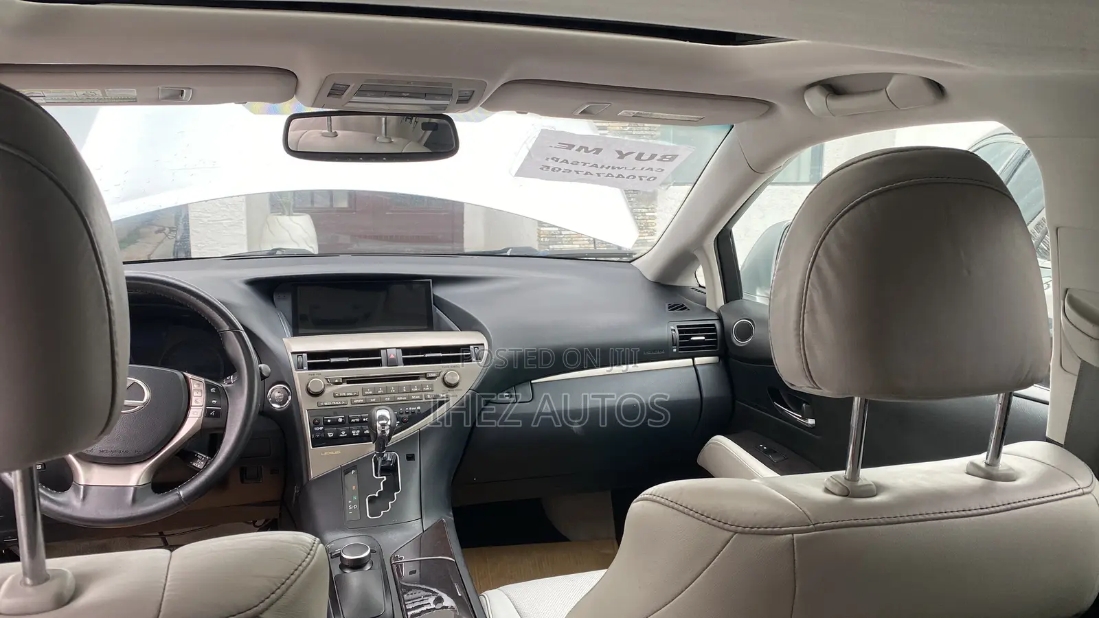 Lexus RX 2013 Silver