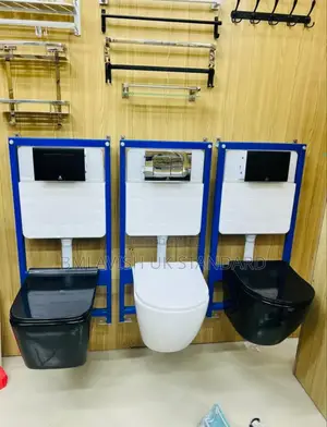 Uk Standard Wall Hung Water Closet Set
